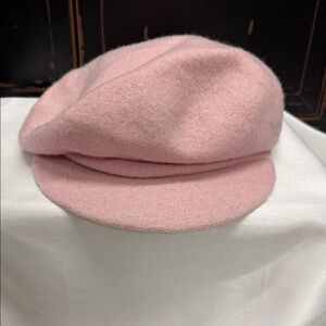 Pink Wool Beret/Page Boy Cap/Beret